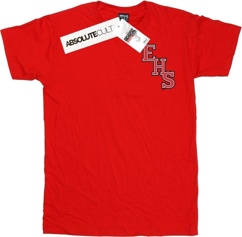 Disney - "High School Musical The Musical EHS" T-Shirt für Herren BI31303 (XXL) (Rot)