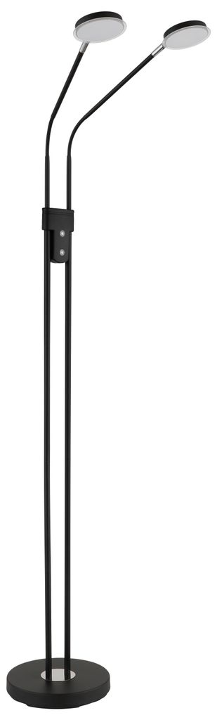 Globo LED Stehleuchte Silvio 2-flammig 2x 6,5W dimmbar CCT Produktbild 