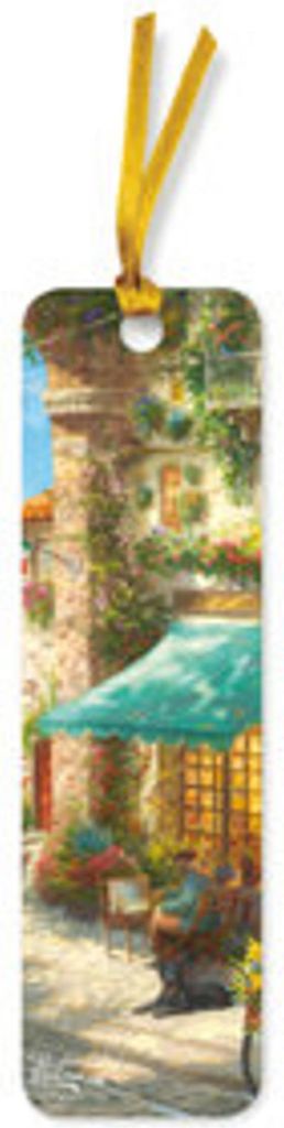 10er-Verpackungseinheit Lesezeichen: Thomas Kinkade, Italienisches Café
