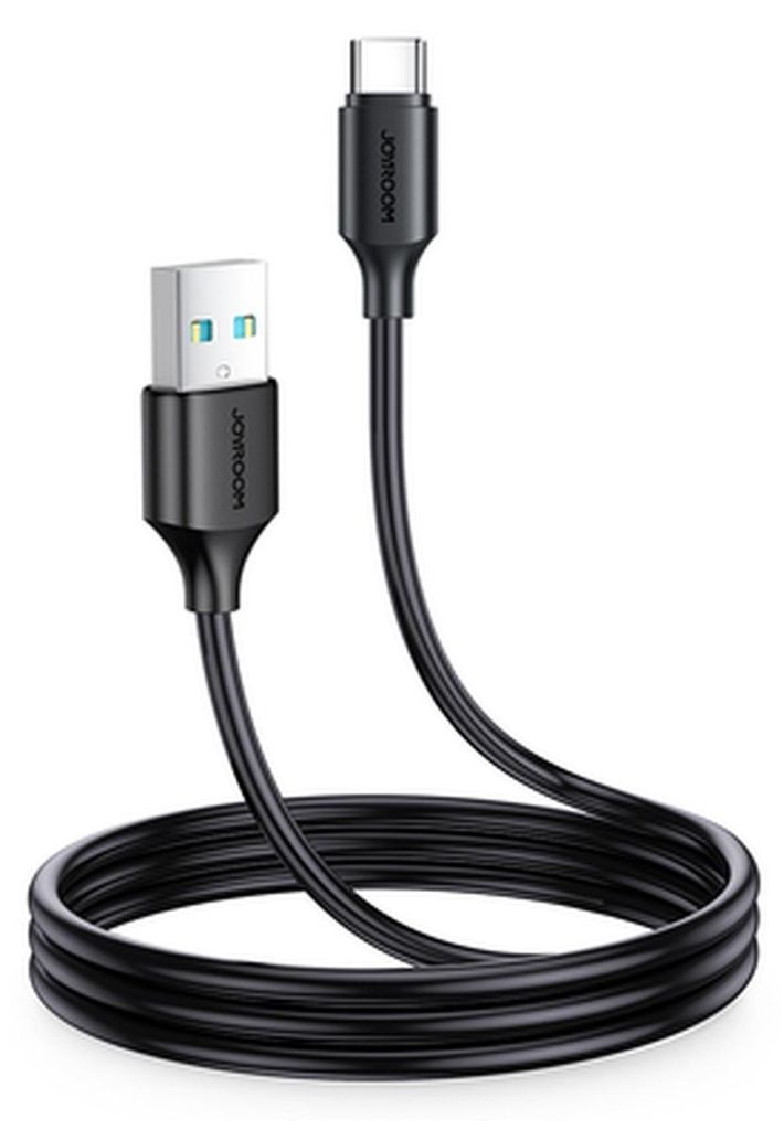 JOYROOM 6956116733230, 1 m, USB A, USB C, USB 2.0, Schwarz Produktbild 