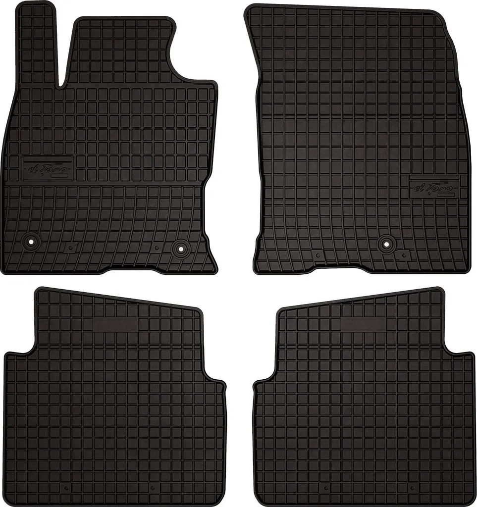 Set Tappetini in Gomma per Ford Kuga MK3 SUV | Protezione All-Weather