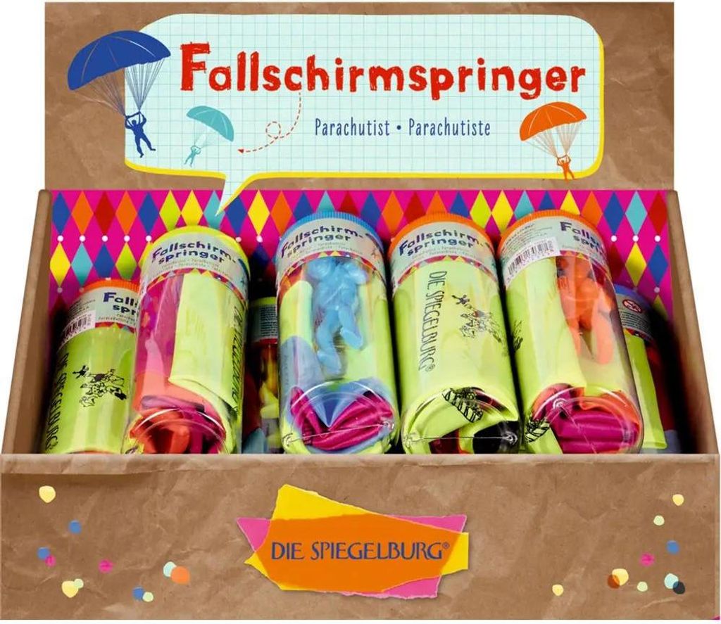 ISBN Fallschirmspringer / Bunte Geschenke, 15/01/2018, 1 Produktbild 