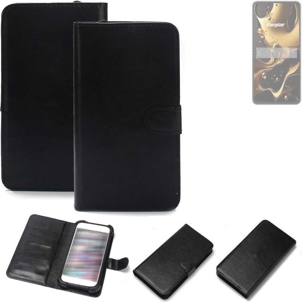K-S-Trade Handyhülle Schutzhülle kompatibel mit Energizer Ultimate U660S Handy Schutz Hülle Handyhülle Bumper schwarz 1x