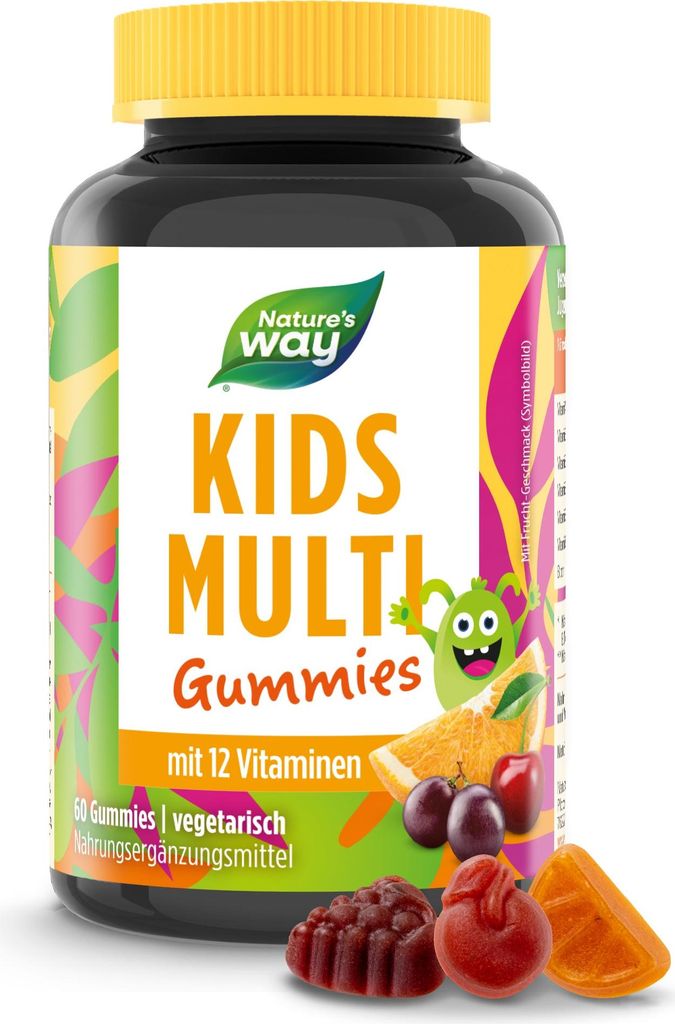 Kids Multivitamin Gummies – A-Z-Vitamine ab 4 Jahren, Produktbild 