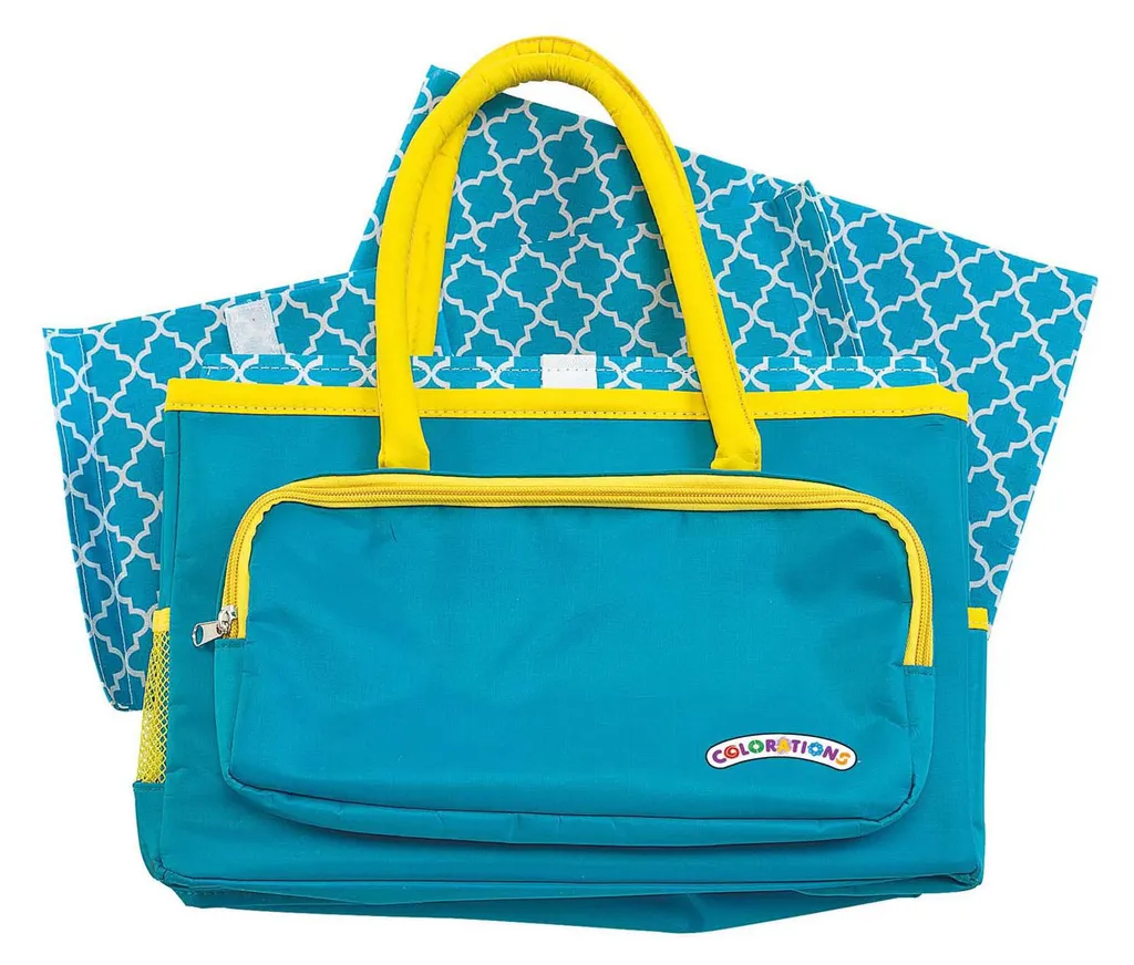 Colorations Sac Pliable à 8 Compartiments pour Rangement de Peinture