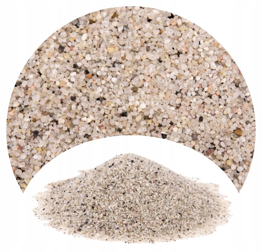 Aquarienkies Quarz 1-2 mm Grau 24kg