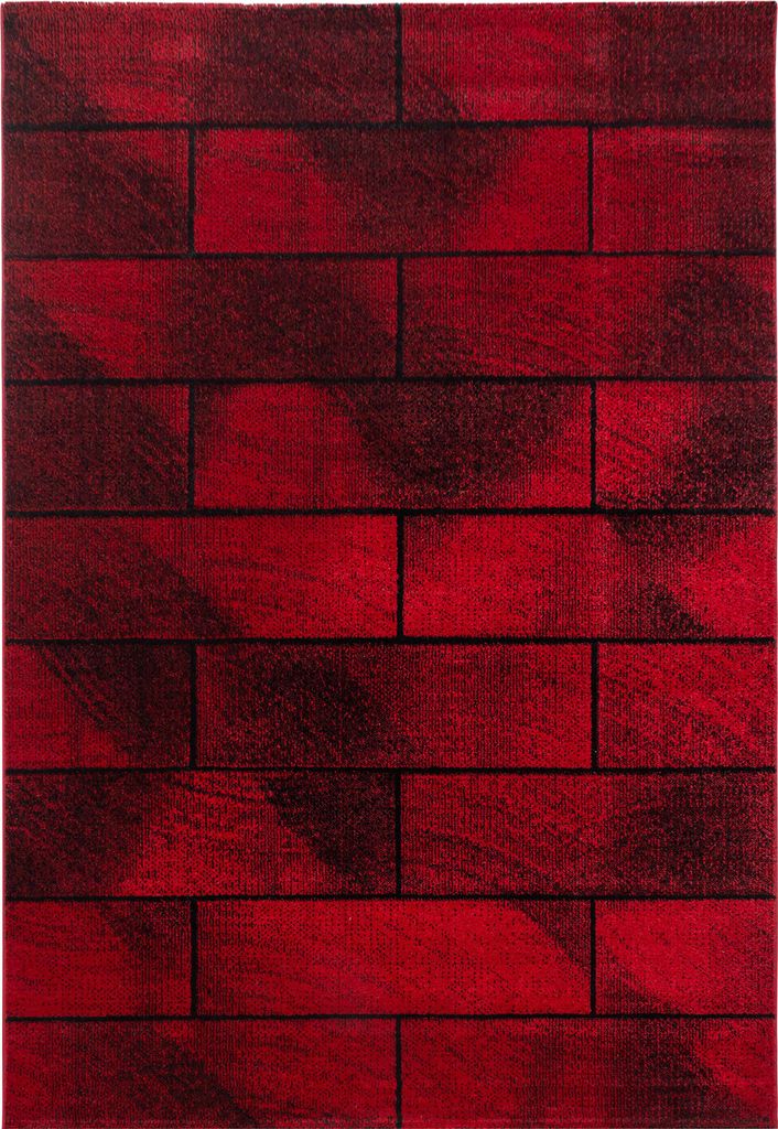 Beta Walx teppich kurzflor rechteckig 240x340cm rot
