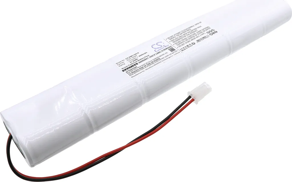 Batterie Ni-Cd haute autonomie compatible Lithonia ELB 1444N pour secours