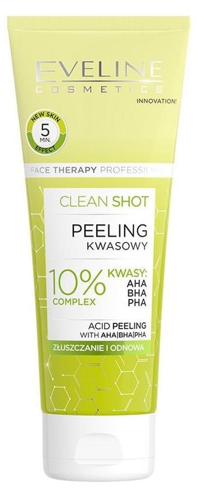 Eveline Cosmetics Face Therapy Professional – reinigendes, feuchtigkeitsspendendes Gesichtspeeling