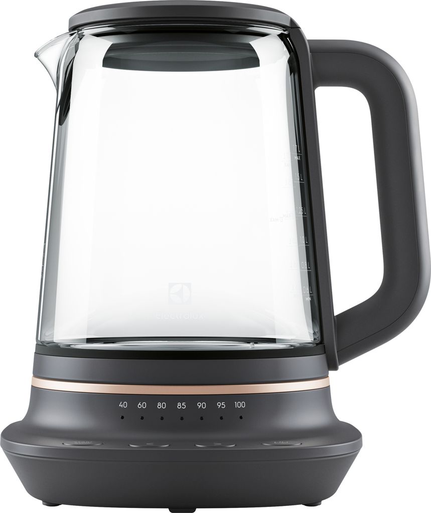 Electrolux E7GK1-8BP, 1,7 l, 2000 W, Schwarz, Kupfer, Produktbild 