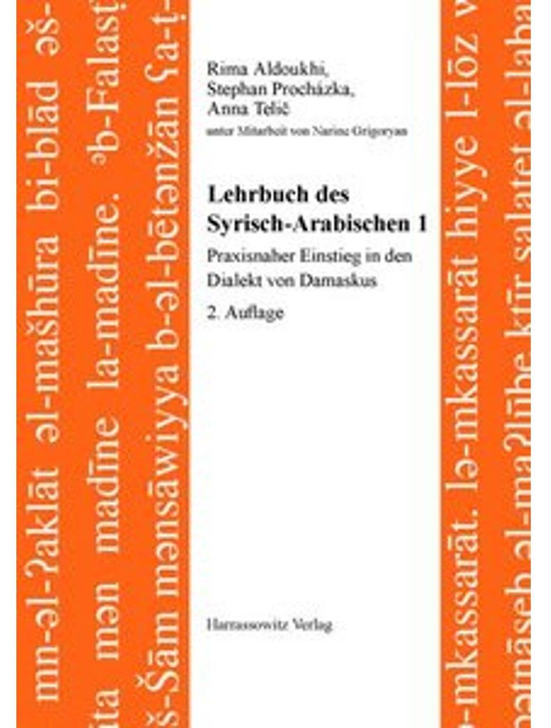 Lehrbuch des Syrisch-Arabischen 1 Produktbild 