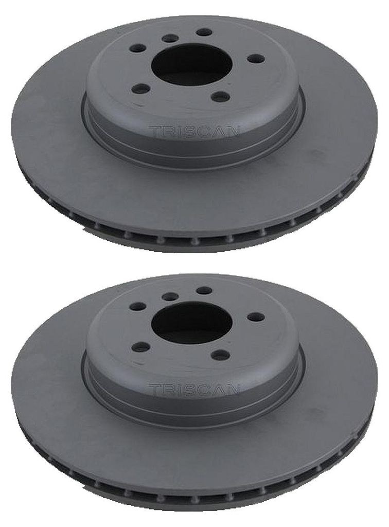 2 Bremsscheiben belüftet Ø 345 mm TRISCAN Bremsen-Expertise für u.a. BMW 5er
