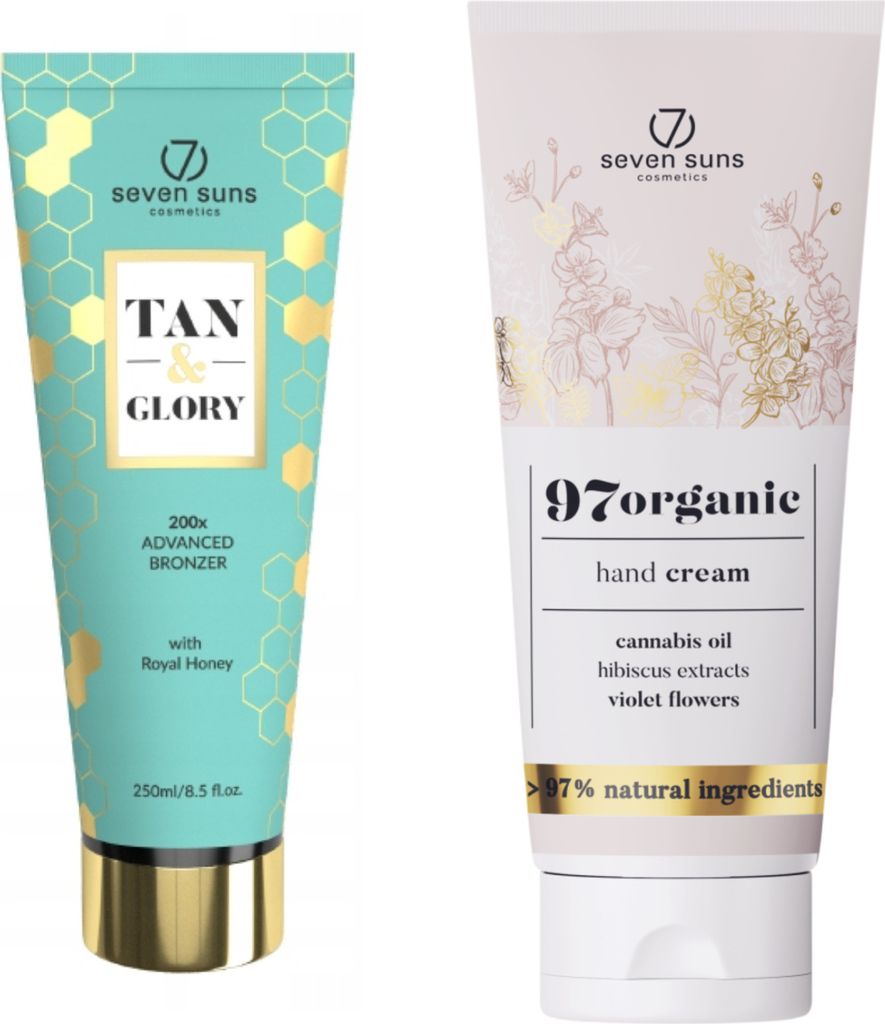 7suns Tan&Glory 200x Mega Bronzer Edition + Gratis Handcreme 75ml