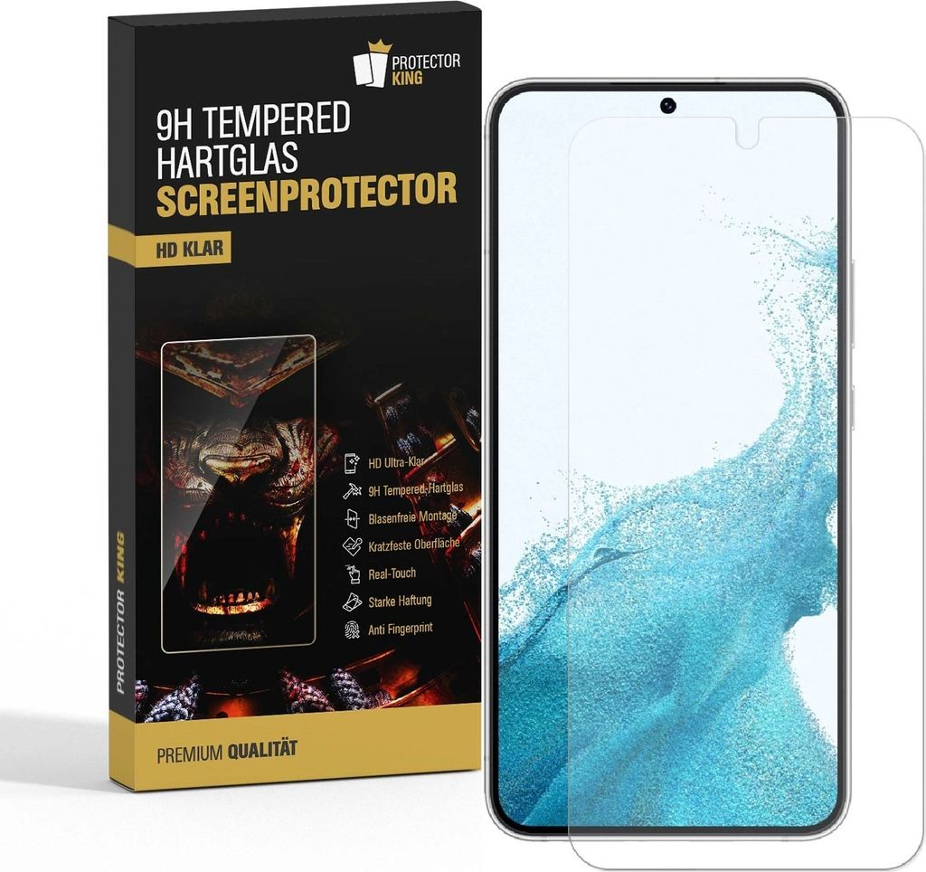 5x 9H Panzerglas für Samsung Galaxy S23 Plus Displayschutz Schutzglas Hartglas Schutzfolie Panzerfolie KLAR Tempered echtes Displayglas Glasfolie ...