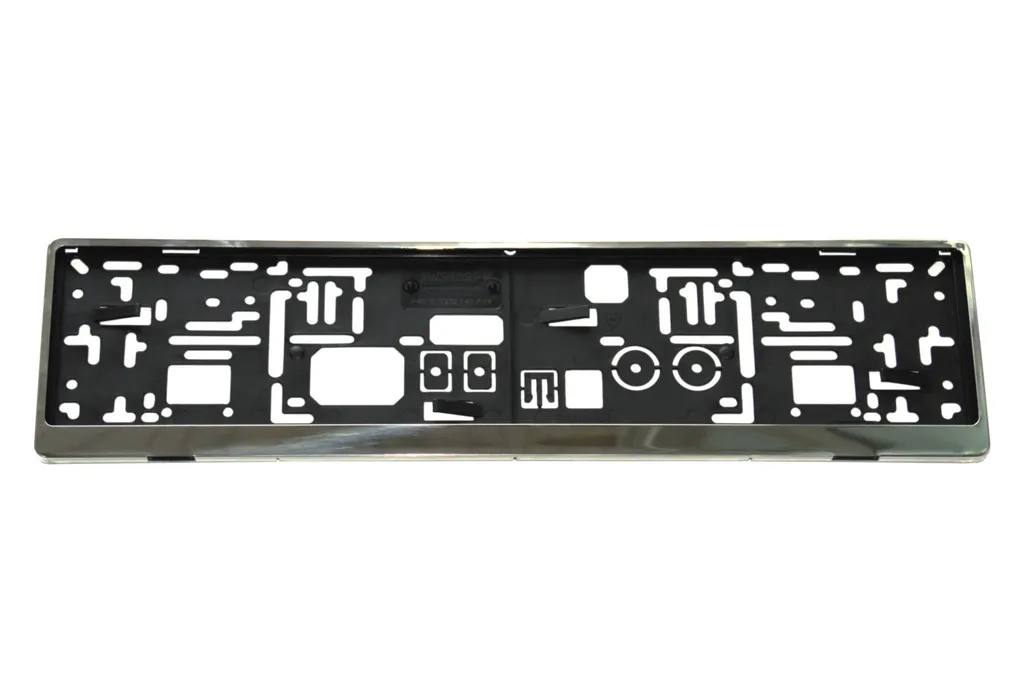 Support plaque immatriculation inox : fini la rouille et les plaques tordues