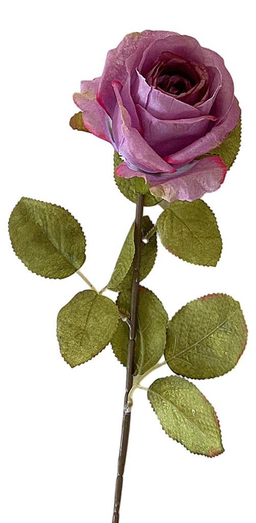 Realistischer künstlicher Rosenstrauß mit langem Stiel, ideal für Valentinstag, Hochzeit, als Tischdekoration oder zum Selbermachen.