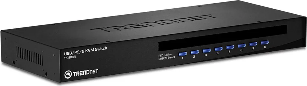 Console KVM 8 ports TRENDnet pour Administration de Baie Informatique