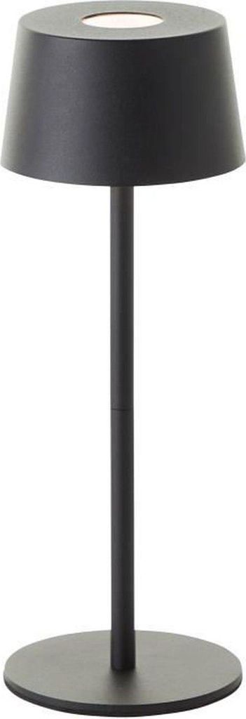 Stmievateľná LED čierna dobíjacia stolová lampa Obrázok produktu 