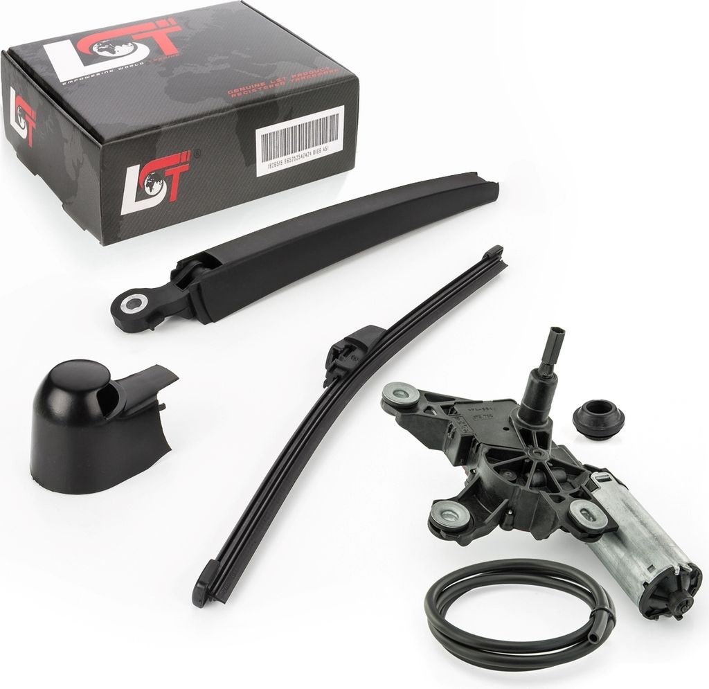 Wischermotor Heck Scheibenwischer Dichtung Set Motor Düse hinten für VW Golf IV