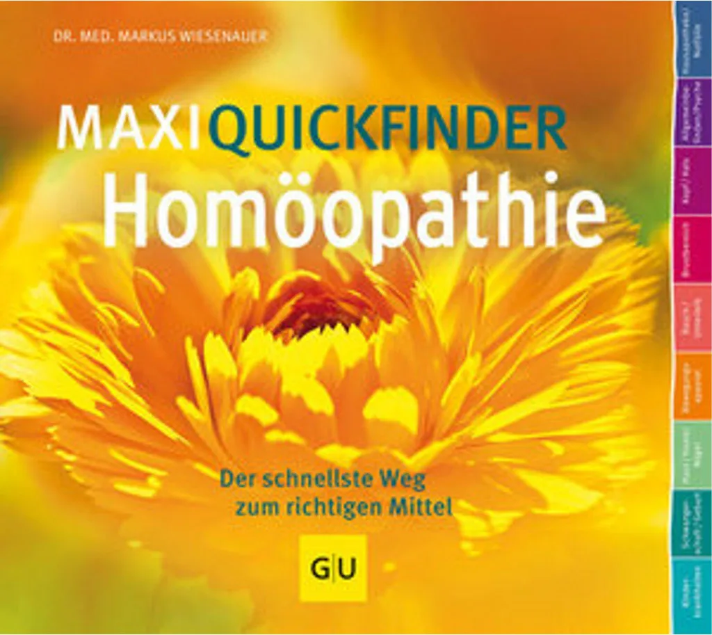 MaxiQuickfinder Homöopathie Guide Pratique pour Soins Naturels Famille