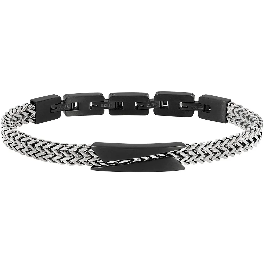 Bracciale Breil Edit Out Uomo | Engineering in Acciaio 316L Silver
