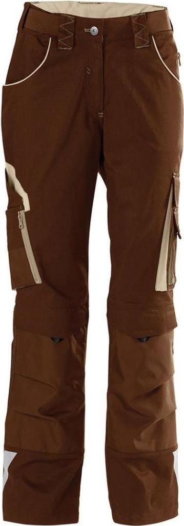 FORTIS Damen Bundhose 24,braun/beige,Gr.44