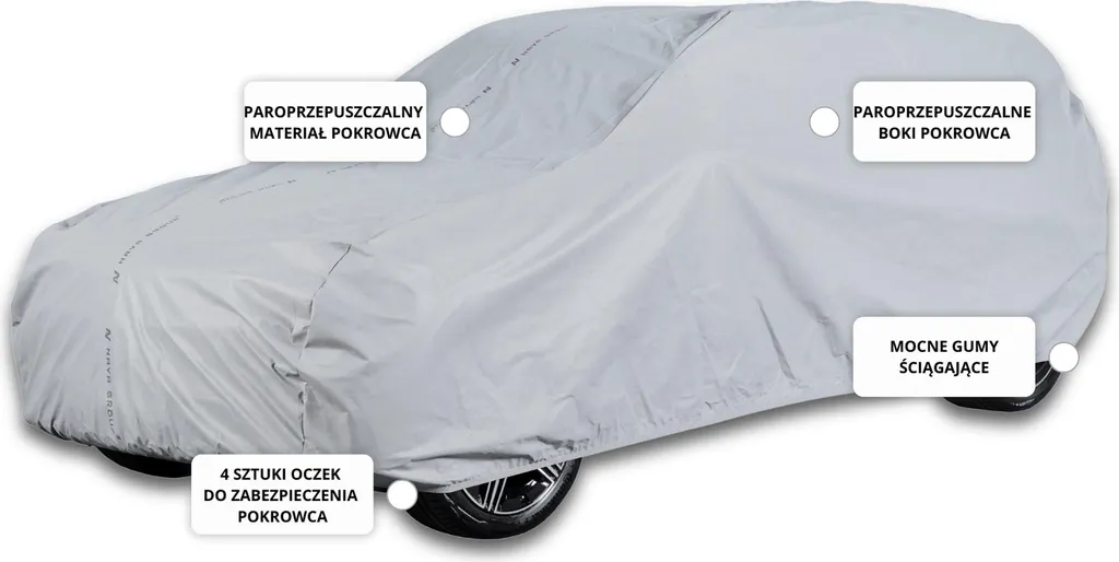 Specifiche Telo Auto Coupe M1 405-430cm | Autoplane Classic High-Density