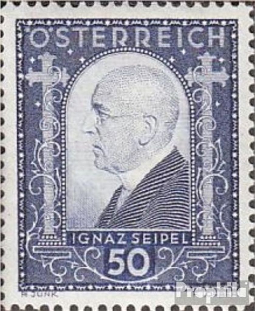 Briefmarken Österreich 1932 Mi 544 (kompl.Ausg.) Bedarfsstempel gestempelt Ignaz Seipel