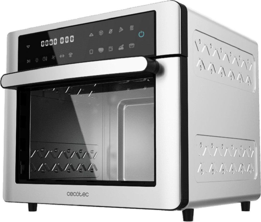Cecotec Bake&fry 3000 Touch Steel 1600w 30l Tischbackofen Weiß Weiß One Size