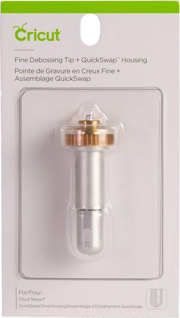 Cricut | Fine Debossing Tip 21 + Quickswap Housing Produktbild 