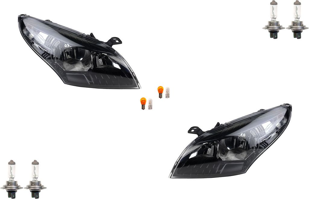 Johns, halogeenkoplampen, geschikt voor Renault Megane III Productafbeelding 