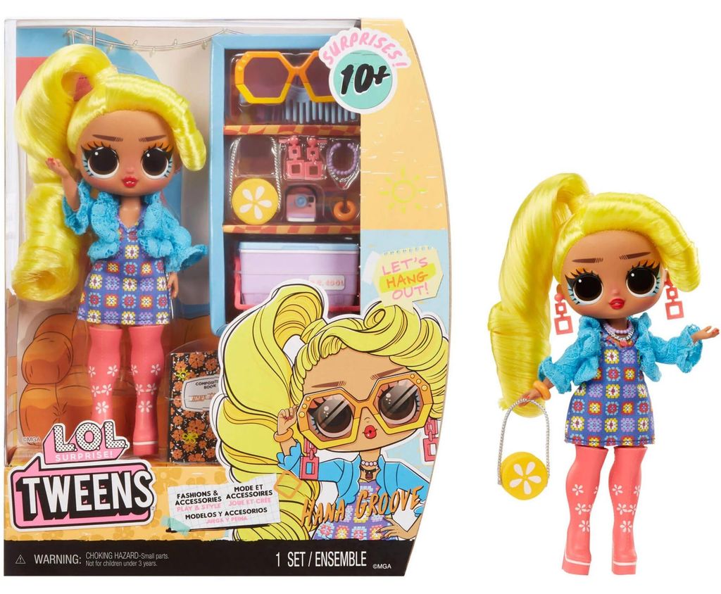 MGA L.O.L. Surprise! Bambole Tweens serie 5 - Hana Groove Immagine del prodotto 