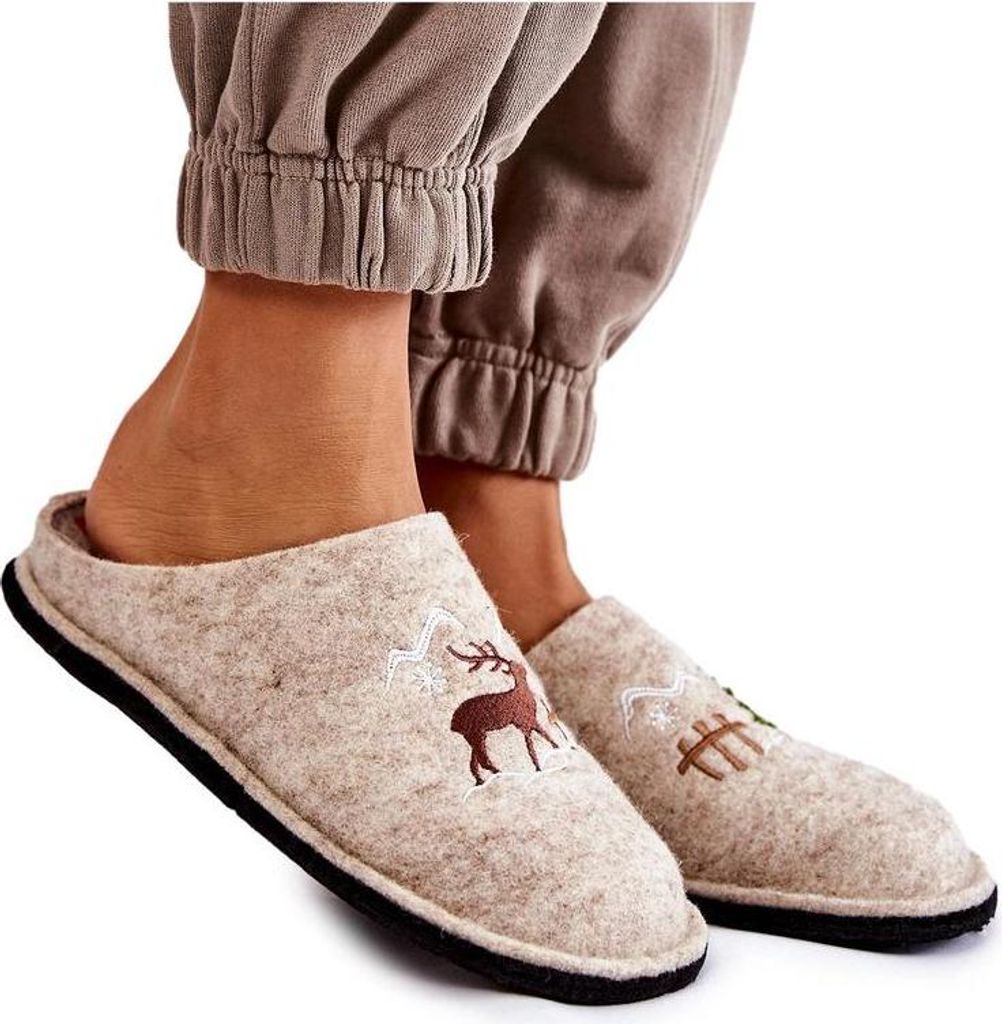 Hausschuhe Big Star KK276016 Beige 38