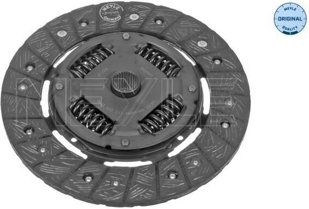 Disque d'embrayage MEYLE 117 228 2800 pour VW T4 - OE 074 141 031 E