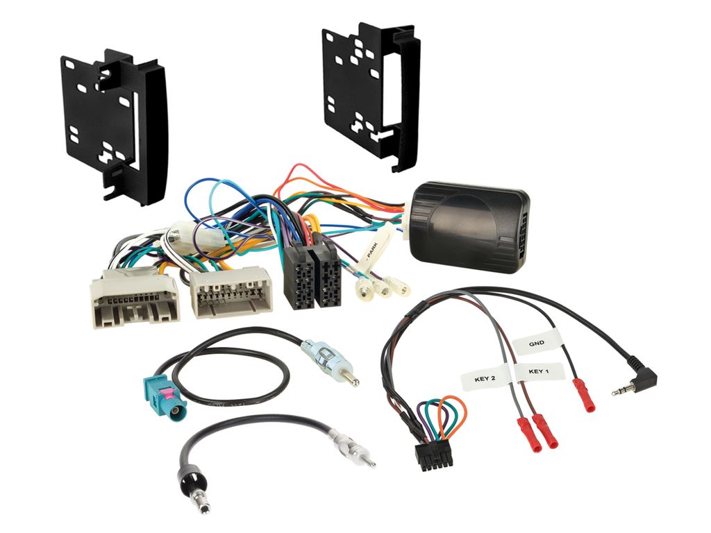 Dodge / Chrysler / Jeep 2-DIN Kit > schwarz Obrázek produktu 