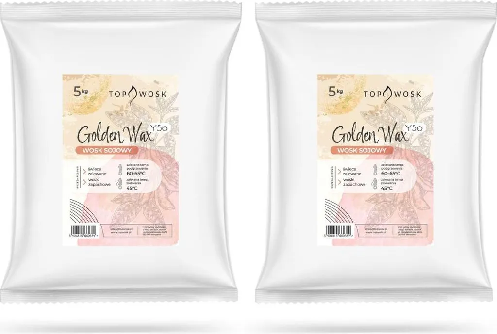 Cire de soja 10 kg Y50 - Création de bougies parfumées maison DIY