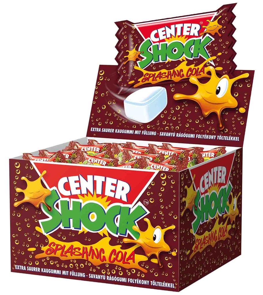 Center Shock Cola Kaugummi extra sauer 100 Stück Produktbild 