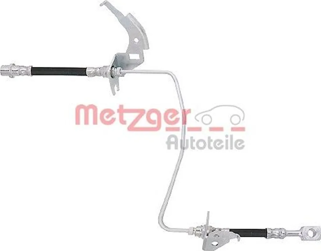 Flexible de frein arrière gauche Opel Astra G pour freins à disque