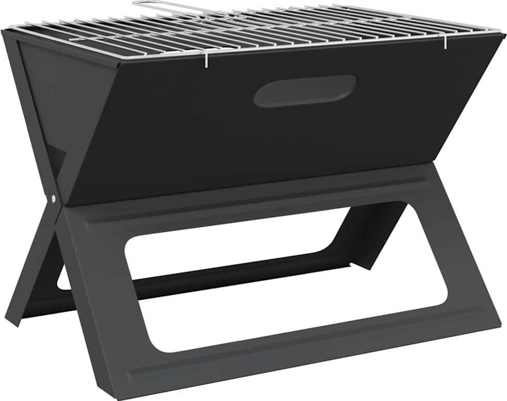 Outdoor Grill Schwarz 46 x 31 x 31 cm Stahl