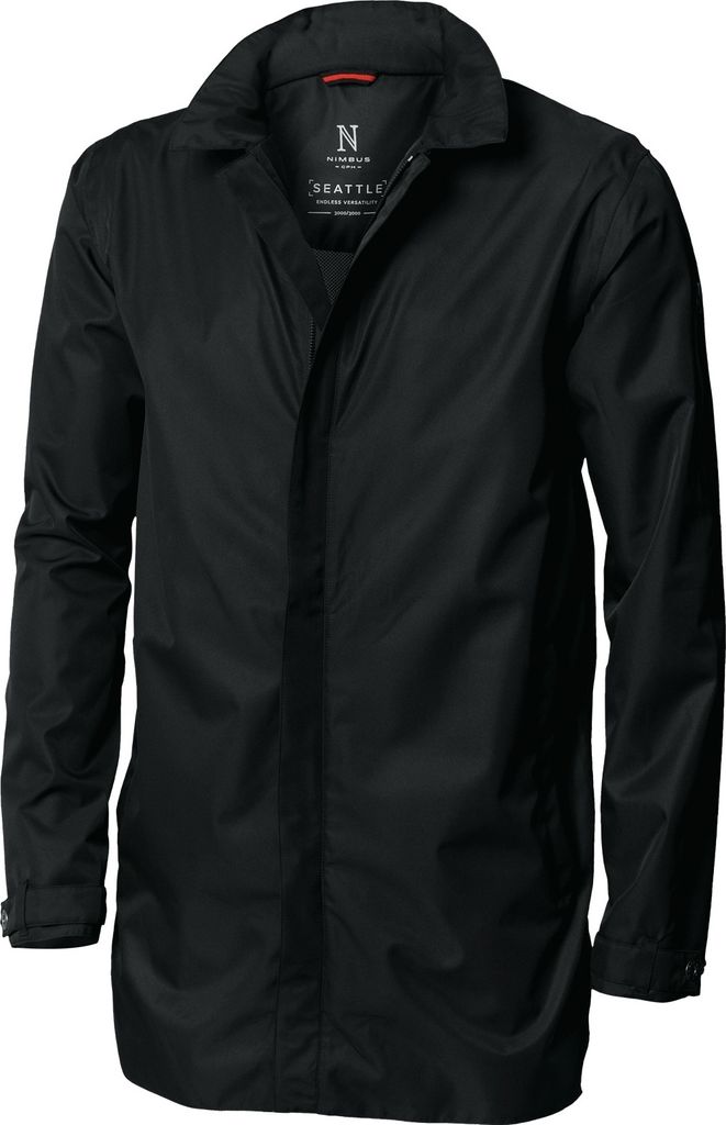 Nimbus Herren Seattle Business Mantel RW5146 (S) (Schwarz)