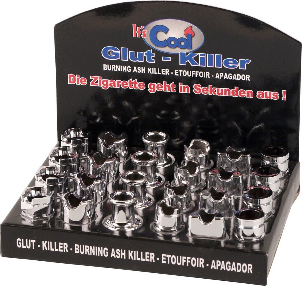 Glutkiller Gluttöter Chrom 2 ks – Efektivní zhášení Obrázek produktu 