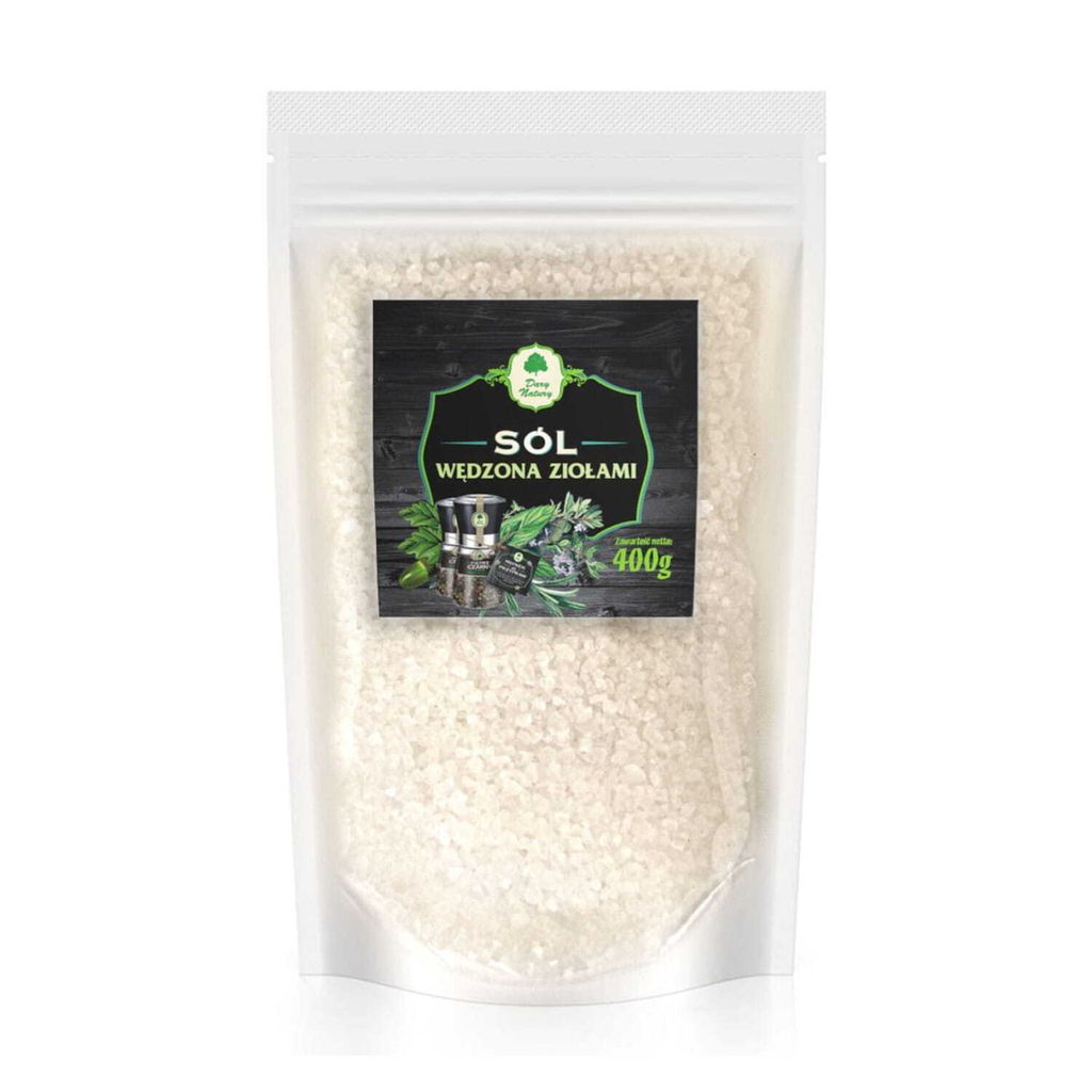 Geräuchertes Kräutersalz 400g - Dary Natury