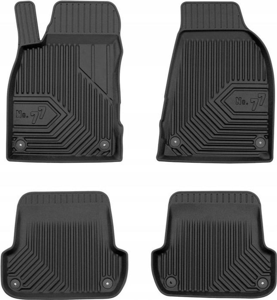 Audi A4 B6 2000-2004 Gummimatten Tabletts 77