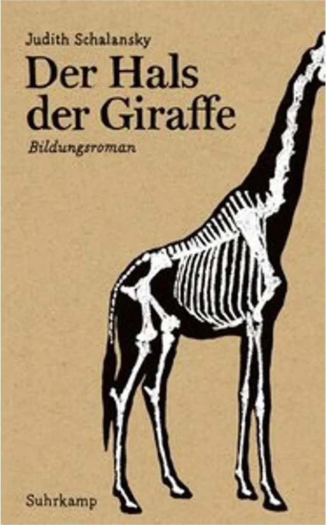Der Hals der Giraffe Edition Illustrée - Roman de Judith Schalansky Art