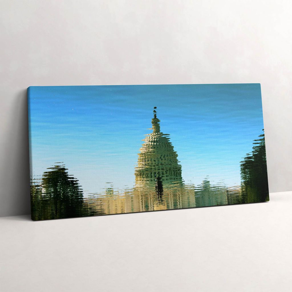 Moschee – Leinwandbild Wandbild – 120x60 cm – Leinwandbilder – Wandbilder – Schlafzimmer – Flur