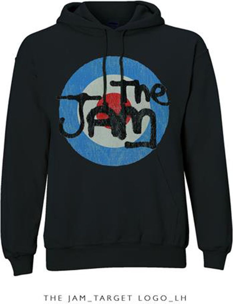 Das Jam Target Logo Pullover Hoodie Black: Klein