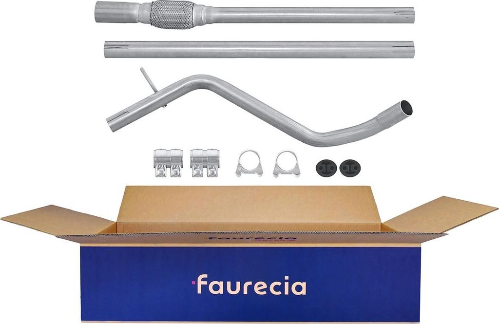 Abgasrohr Mitte FAURECIA Aftermarket-Expertise für u.a. FIAT 500