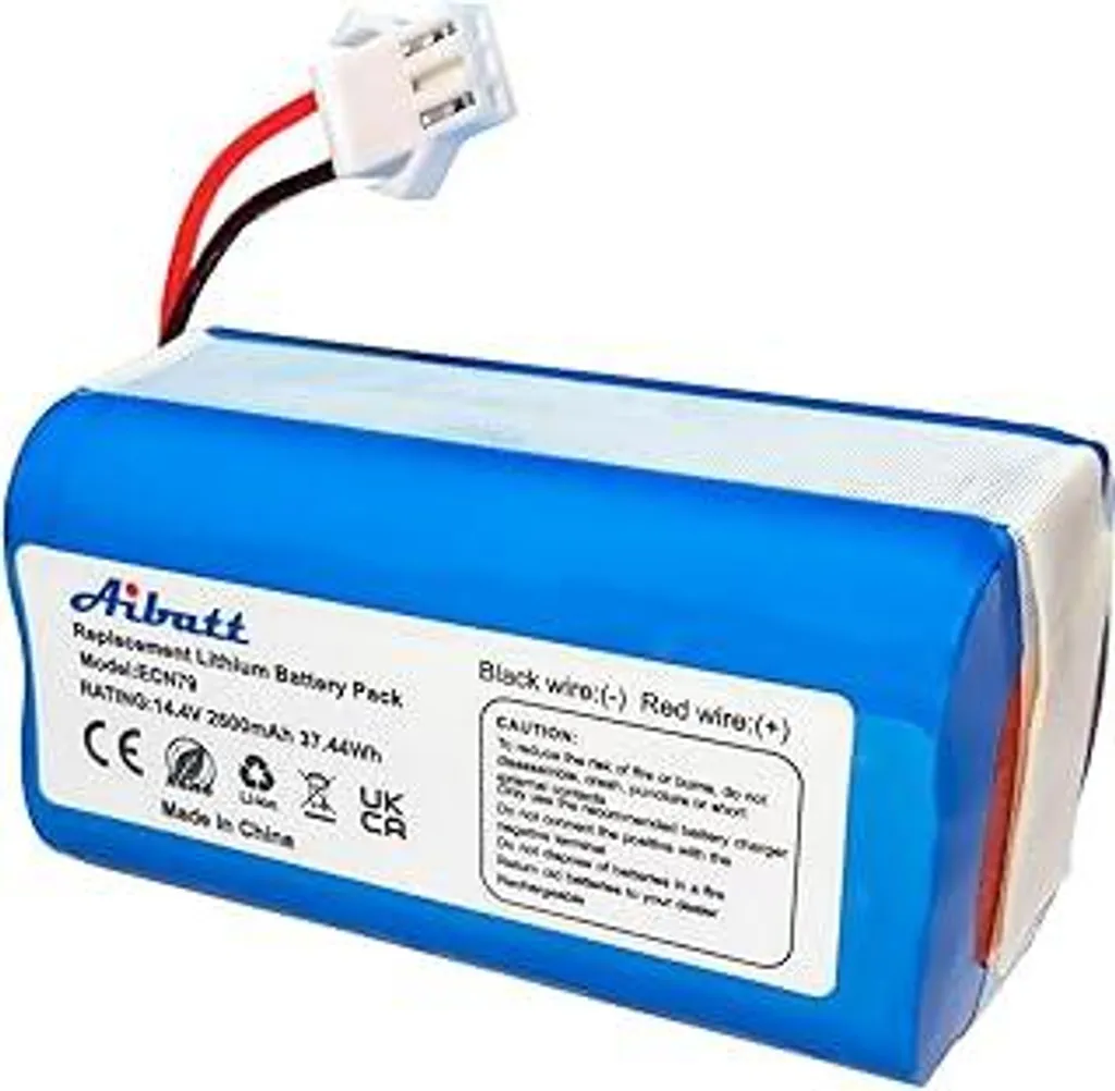 Batteria Economica 2600mAh per Tesvor X500 e Eufy RoboVac - Qualità Top