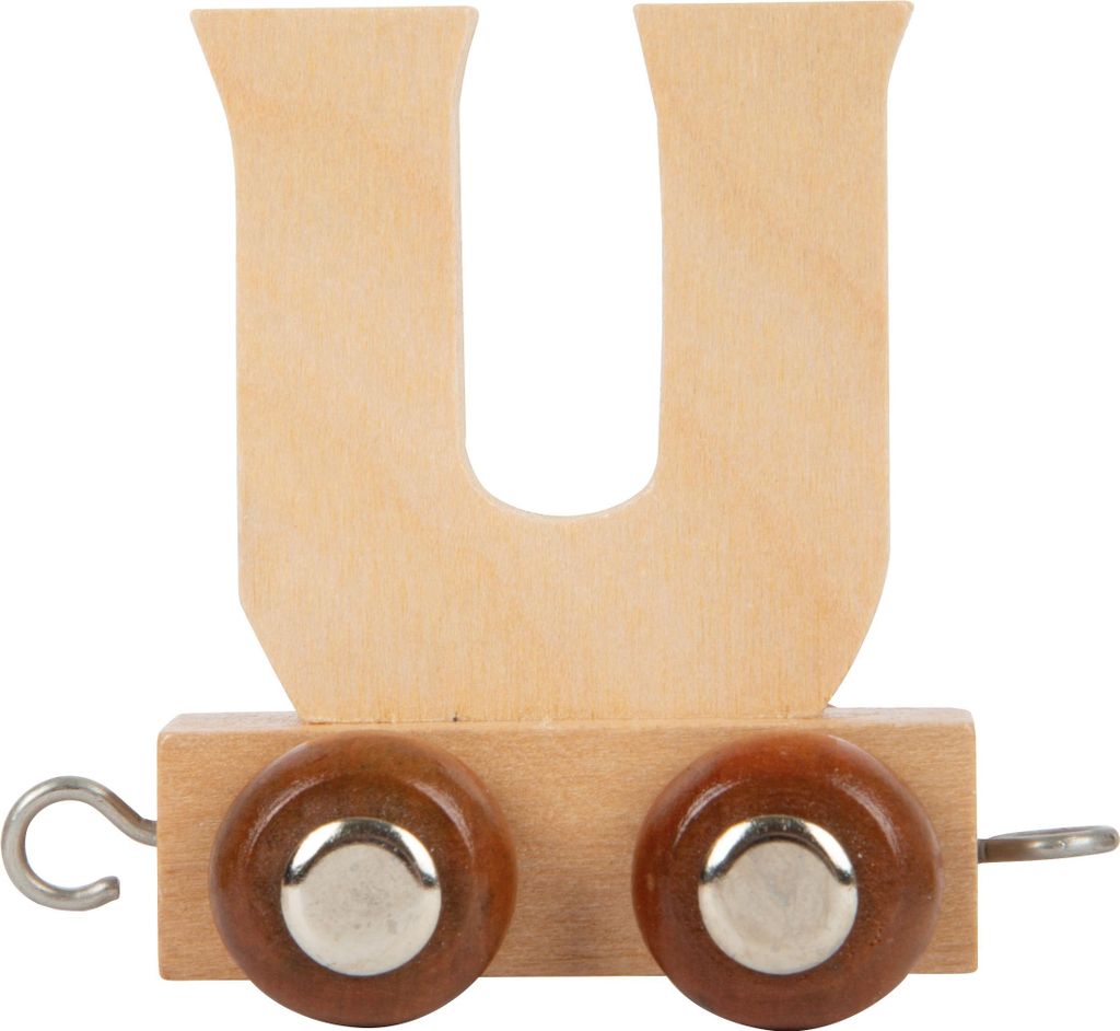 Buchstabenzug Holz U