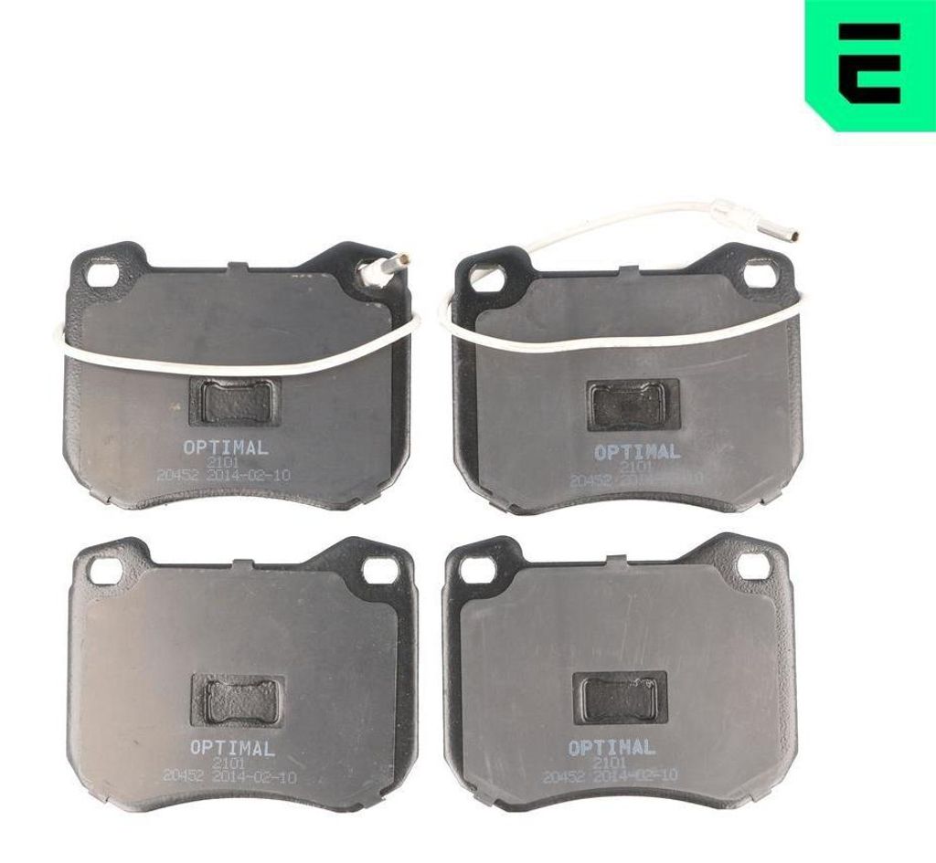 OPTIMAL Bremsbeläge Satz Vorne Bremsklötze passend für PEUGEOT 505 (551A) BP-02101